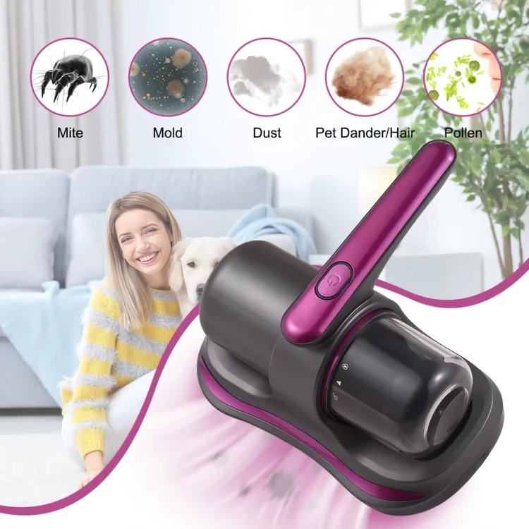 PureRest™ – 10,000 kPa Mattress Vacuum Cleaner for Allergy-Free Sleep